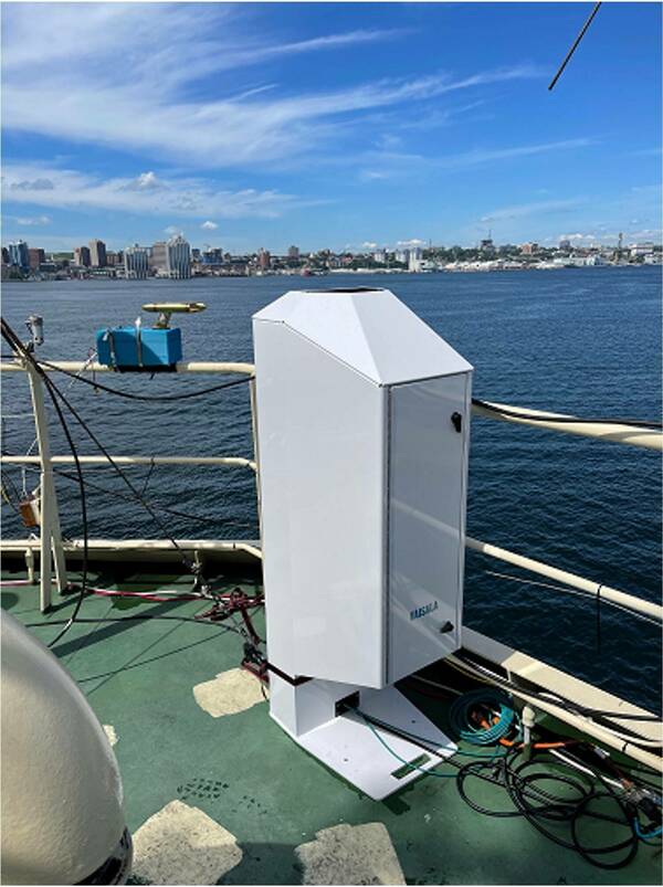 Vaisala Lidar Ceilometer Cl61 in the Grand Banks Campaign